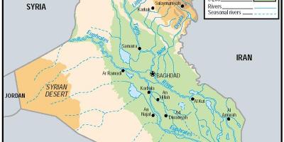 Térkép Iraki magasság