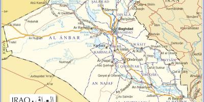 Térkép Iraki utak